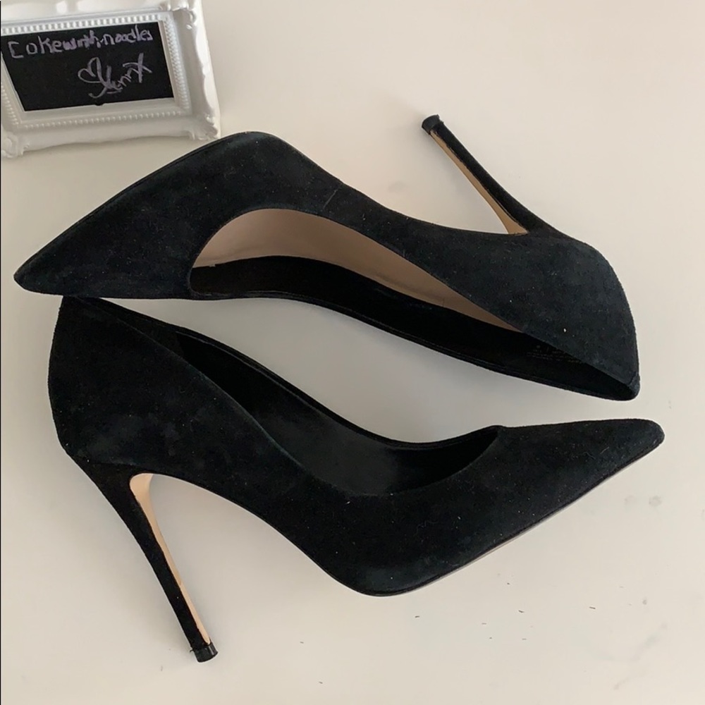 🧧sold🧧Aldo suede black pump-8 - Picture 4 of 7
